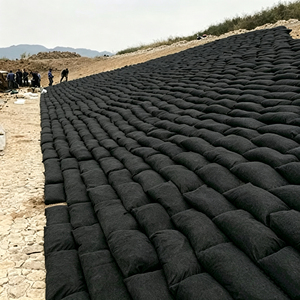 Sac géotextile en PP avec attaches <span class=keywords><strong>pour</strong></span> la végétalisation des pentes et la prévention de l'érosion – Fournisseur direct usine <span class=keywords><strong>pour</strong></span> projets de construction - Product Image 2