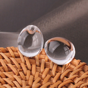 Cuentas Sueltas Acrílicas Transparentes con Orificio para Colgar, en Forma <span class=keywords><strong>de</strong></span> Huevo, para Hacer Pendientes, Colgantes, Bolsos y Accesorios <span class=keywords><strong>de</strong></span> Ropa - Product Image 6