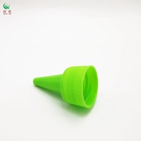 Capuchon d'extrusion en plastique chaud 24/410pp avec vis à nervures deux fois capuchon supérieur 120ml encre pigmentée torsion peut être rempli bouchon de bouteille