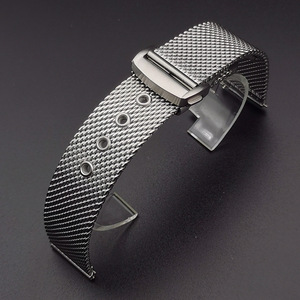 Design semplice sgancio rapido 20mm 22mm Milanese cinturino <span class=keywords><strong>in</strong></span> maglia spazzolato <span class=keywords><strong>acciaio</strong></span> inossidabile con fibbia <span class=keywords><strong>in</strong></span> metallo cinturino orologio <span class=keywords><strong>in</strong></span> metallo - Product Image 1