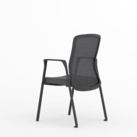 Chaises de bureau ergonomiques en PP avec accoudoirs fixes pour salles de conférence – Fournisseur commercial de mobilier de salle de réunion
