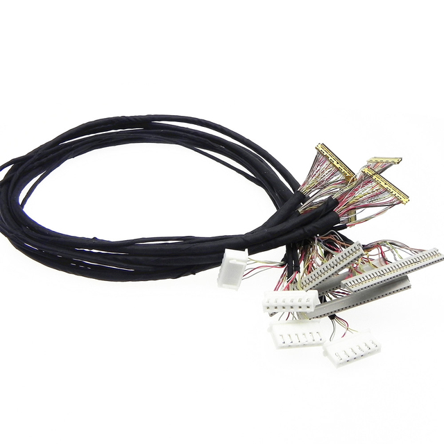 Factory Price 20455 Ph2.0 Df14 40pin 6pin 30pin Connector Lvds to Edp Cable Wire Harness