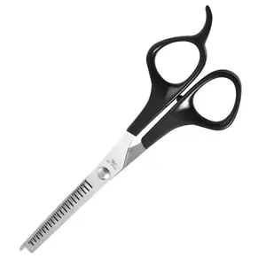 Plastic Handle Pet Hair Cutting Beauty Grooming Thinning Scissors