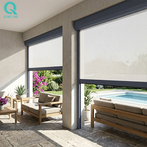 Stores motorisés QINGYING pour terrasse, protection solaire extérieure - Product Image 1