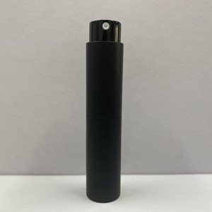 Wholesale Round 8ml 10ml Mini <b>Sample</b> <b>Perfume</b> <b>Bottles</b> Twist up Aluminum Luxury Black Gold <b>Perfume</b> Atomizer Spray <b>Bottle</b> - Product Image 1