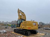 Excavatrice hydraulique Caterpillar 323GC d'occasion à bas prix, modèle 2021, moteur diesel, chenillée, avec pompe et moteur à engrenages