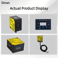 Capteur de distance laser industriel Siman SDA-50DA 0,03-50m Précision 1mm IP65 RS485 Affichage OLED 1-100Hz Systèmes AGV