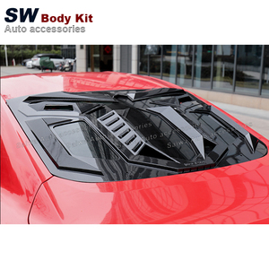 Mustang MB-cubierta de ventana trasera para Ford Mustang, embellecedor de ventana trasera modificada, ABS, 2015-2022 - Product Image 2