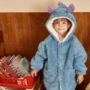 <span class=keywords><strong>Pigiama</strong></span> in Flanella <span class=keywords><strong>con</strong></span> Stampa Animalier per Bambini, Traspirante, Autunno/Inverno, Taglia Media/Grande, Set Invernale per Bambini <span class=keywords><strong>con</strong></span> <span class=keywords><strong>Dinosauri</strong></span> - Product Image 3