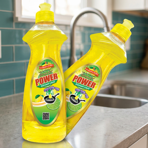 Wholesale 100% High Quality Antibacterial Non-Toxic Smart Power Dishwash <b>Liquid</b> Eco-Friendly Lemon Flavor 500gm ISO Certified - Product Image 1