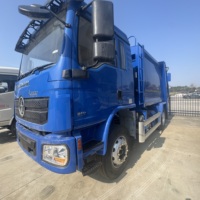 Camion à ordures compacteur hydraulique 4x2 18CBM, camion compacteur de déchets municipaux, véhicule d'assainissement