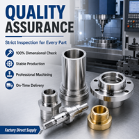 Services de fraisage et de perçage CNC sur mesure 1S0 9001, usinage de l'acier inoxydable, tournage CNC, pièces en alliage d'aluminium de haute précision