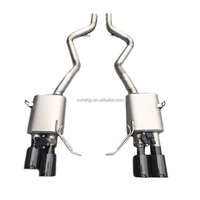 X Midpipe Catback pour Bmw M3 E92 V8 4.0 2008-2013 Silencieux d'échappement Valvetronic en titane avec résonateurs