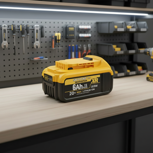 Batería de Repuesto Skyline Innovation Compatible con Herramientas Eléctricas DeWalt 20V 6Ah (25 Amperios) Modelo Sky-20-10 Certificada y Garantizada - Product Image 1
