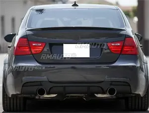 สปอยเลอร์หลัง สำหรับ BMW ซีรีส์ 3 E90 M3 ปี 2006-2011 และ M3 328i ปี 2005-2012 ชุดแต่งสปอยเลอร์หลังฝากระโปรงท้ายรถยนต์ อุปกรณ์ตกแต่งรถยนต์ - Product Image 3