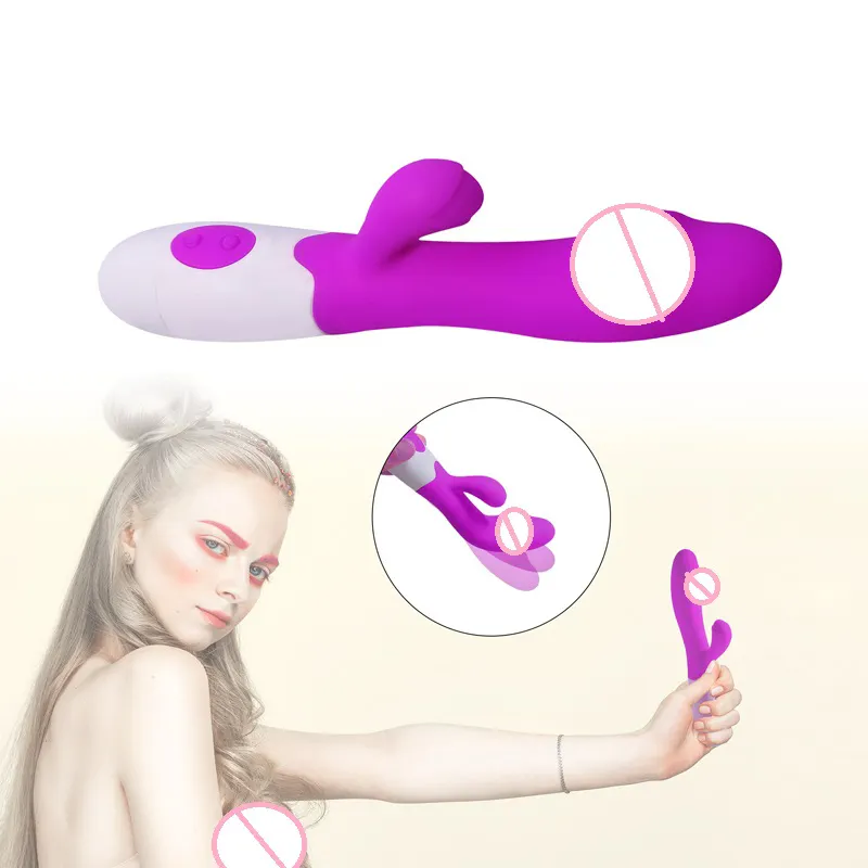 Hot Pink rotante Dildo vibratore figa vibratore giocattoli del sesso sesso Adorime rosa vibratore clitorideo per le donne