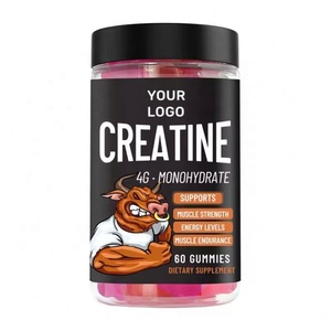 High Quality Energy Pre Workout Supplements <b>Creatine</b> Monohydrate Gummy Candy Vegan Weight Gain Gummies - Product Image 1