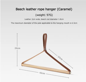 חיצוני עץ תליית עור מעיל קולב מדף בגדי סטנד <span class=keywords><strong>Rack</strong></span> האולטרה מגבת מחזיק קולב - Product Image 6