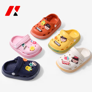 Haute qualité enfants enfant en bas âge chaussures de jardin sabot doux avec dessin animé Pvc breloques Eva personnaliser sabots sandales pour enfants - Product Image 2