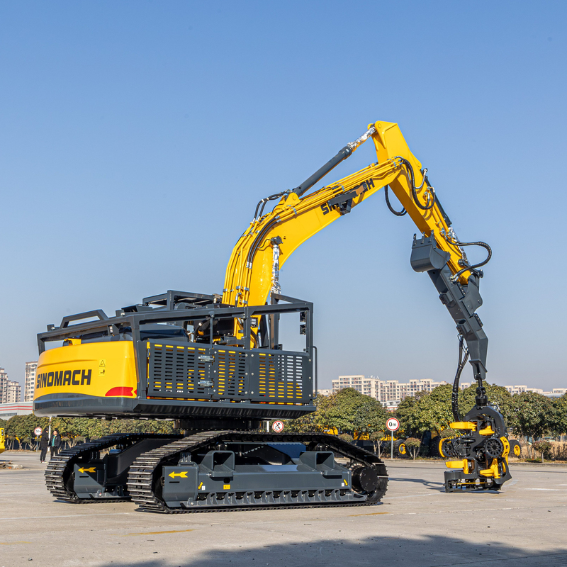 Cummins Engine Excavator Based Forestry Machine