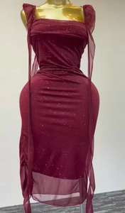 Shiens Style Sexy Women Dress 2025 | Hot Summer Pacas De Ropa Shiens Dress | Fast Fashion Boutique Liquidación Pacas De Ropa Shien - Product Image 4