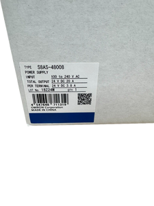 Fuente de Alimentación para Sensor de Controlador PLC, Nueva y Original, S8VK-X48024A-EIP - Product Image 6