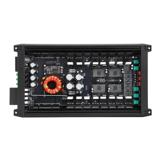 4-Channel Class AB Car Audio Amplifier 100W RMS X 4 | High Performance Dual-Layer PCB | Car Digital Amplifier