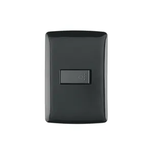 Italian Line Volteck Boîte de Plaques de Porte avec 3 Unités Cloche Assemblage Noir - Product Image 1