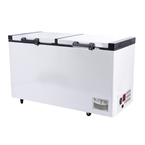 Hybrid Off/on Grid 12v/24v Solar Refrigerator 508l Dc/ac Double Door Chest Deep Freezer Powered <b>Fridge</b> System with Battery Bdbc - Product Image 5