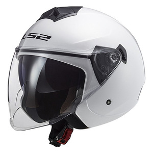 Casco Jet Ls2 Bianco XL in Termoplastica per Moto - Product Image 1