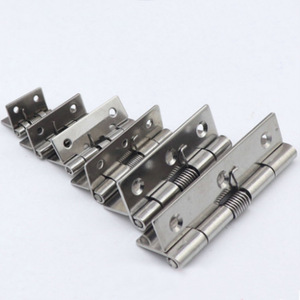 Stainless Steel <b>Spring</b> <b>Hinge</b> 1 1.5 2 2.5 3 Inch Furniture <b>Hinge</b> Surface Mount Industrial Design Antirust Plating - Product Image 4