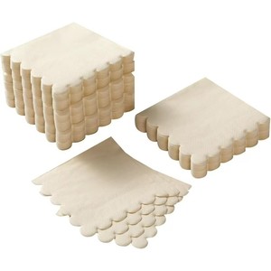 Disposable Birthday Party Napkins Square 250mm Multi Color Lace Design For Hotels Restaurants - Product Image 5