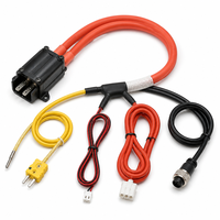 Kabel Kontrol Oven Roti Tahan Panas Silikon Tahan Suhu 200C IP54 230V/380V AC