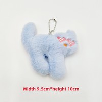 Fabricant en gros de jouets en peluche, figurine d'anime miniature mignonne avec lunettes, porte-clés, chat d'anime kawaii, peluche, jouet en peluche, porte-clés
