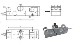 공장 도매 YZC-970(QS-B) 크레인 과부하 센서: 방해 방지 합금강 장치 - Product Image 5