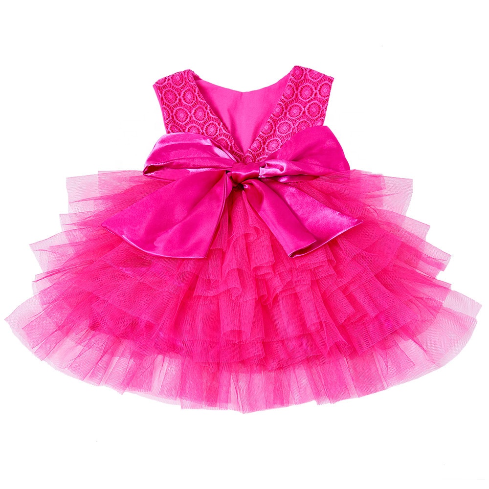 Новинка 2021 бутик кружевное платье с галстуком-бабочкой свадебное платье наряд для девочек на День святого Валентина малыша