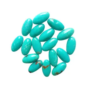 uncut precious stone Chinese turquoise top clean Blue color semi-precious stone sleeping beauty turquoise