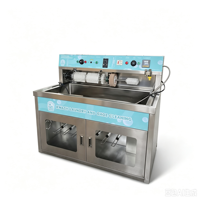 Machine commerciale tout-en-un semi-automatique pour le lavage, le nettoyage, le séchage, la désinfection et la stérilisation des chaussures et des baskets