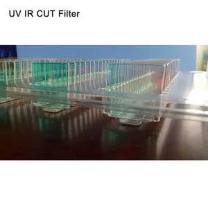 โรงงานราคาต่ำที่มีคุณภาพสูง Ir ตัดกรอง UV IR ตัด650นาโนเมตรที่มี Schott D263T แก้ว