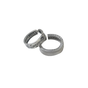 Yinruitai 925 Sterling Silver Geometric <b>Ring</b> For Women Adjustable <b>Open</b> Design Everyday Wear - Product Image 5