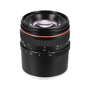 Objectif de caméra à mise au point manuelle pour portrait à grande ouverture 50mm F/1.4 à faible dispersion pour Sony E Mount A7 A7M2 A7M3 <span class=keywords><strong>NEX</strong></span> 3 <span class=keywords><strong>5N</strong></span> 5R 5T - Product Image 1