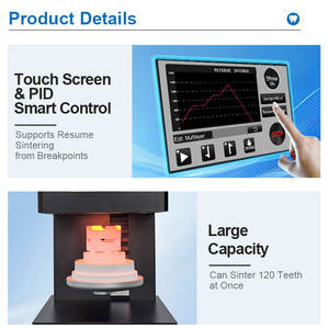 Horno de Sinterización Rápida para Laboratorio Dental Horno de Vacío para Porcelana y Zirconia - Product Image 4