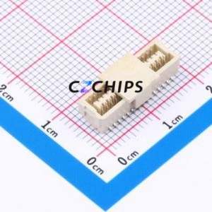 HC-SHC-2*15PLT-05 Wire-to-Board Pin Header SMD,P=1mm Connector 2x15P 1mm Vertical Mount 30P - Product Image 1