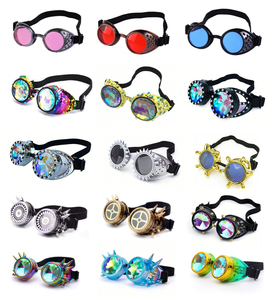 แว่นตาสไตล์วิคตอเรียน วินเทจ สำหรับงานเทศกาล งานปาร์ตี้  ตกแต่งด้วยหมุดโลหะ  แนวสตีมพังก์  สำหรับคอสเพลย์  แว่นกันแดด  ขายส่ง - Product Image 6