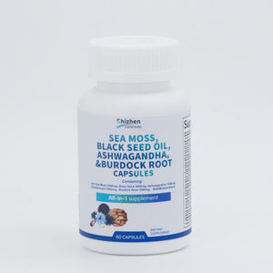 면역 체계에 대 한 OEM 3000 mg 바다 이끼 캡슐 검은 씨 기름 ashwagandha 심황 방광 우엉 바다 이끼 알약 - Product Image 1