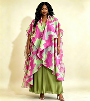 Nouvel ensemble coordonné 3 pièces élégant et de haute qualité pour femme, grande taille, plissé, coloré, ample, avec cordon de serrage