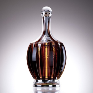 Độc Đáo Thiết Kế Cổ Điển Pha Lê Rõ Ràng Whiskey Decanter Chai Cho Rượu Vang Tequila Brandy Có Thể Tái Chế <span class=keywords><strong>750Ml</strong></span> Rỗng Gin <span class=keywords><strong>Vodka</strong></span> Chai - Product Image 1