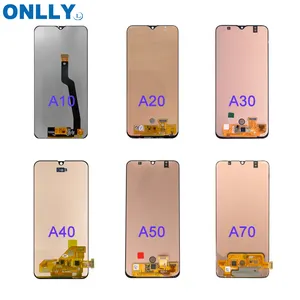 6.4" OLED For Samsung Galaxy A50 LCD Display Touch Screen Digitizer Assembly Frame For Samsung A50 SM-A505FN/DS A505F/DS A505