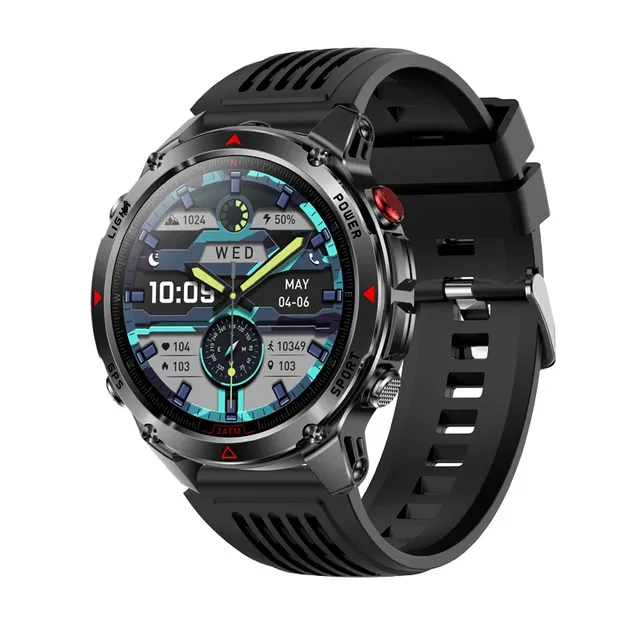 Ht37 Factory Direct Sales Cross-Border New Model Gps Android Smart Watch IPS Plastic Band IP68 Waterproof Outdoor Sports Watch