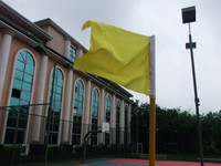 Drapeaux d'angle de football professionnel, ensembles de drapeaux d'angle pour ballon de football